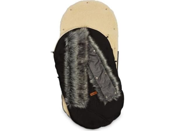 Sensillo Sovsäck ESKIMO BLACK / Ull 100 X 46