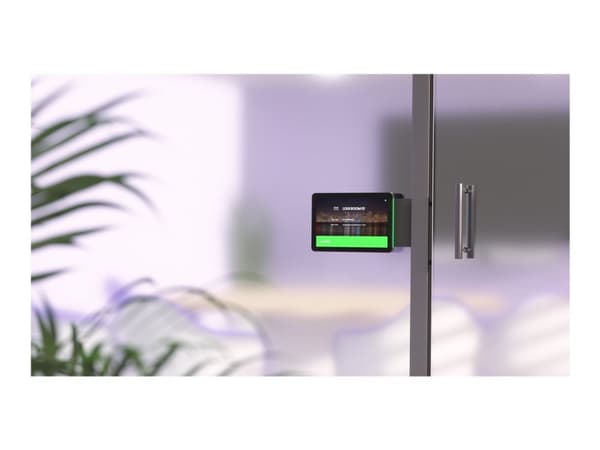 Logitech Tap Scheduler Purpose-Built Scheduling Panel for Meeting Rooms - Enhet för videokonferens - Certifierad för Microsoft-teams, Zoomcertifier...