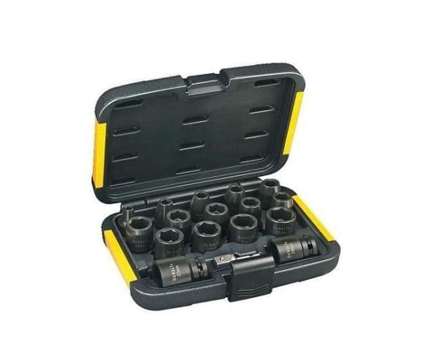 DeWALT - Slagsocketsats - 17 delar