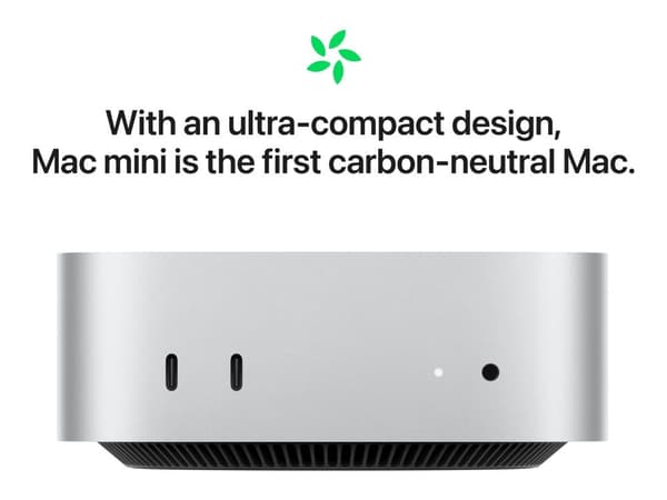 Apple Mac mini M4 Pro 12-kärnig CPU/16-kärnig GPU, 24GB, 512GB SSD