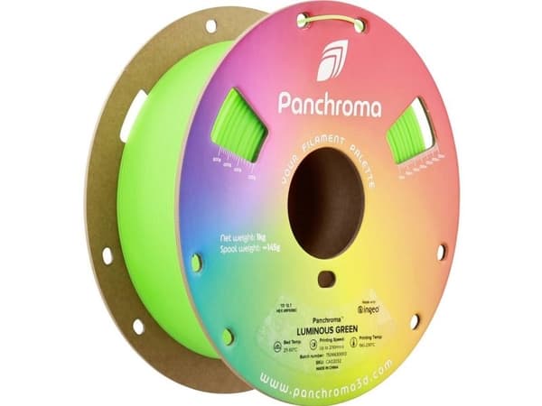 Polymaker Panchroma PLA Luminous 1,75 mm 1 kg – Luminous grön