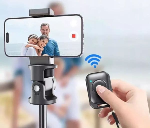 TECH-PROTECT L03S Bluetooth selfie-stativ svart