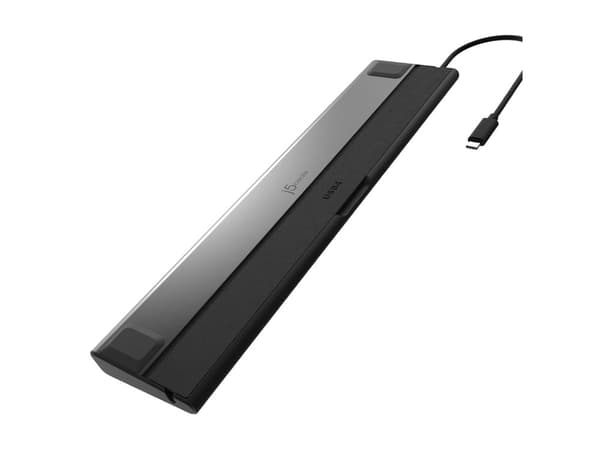 j5create - Dockningsstation - USB4 - HDMI, DP, USB-C - 1GbE