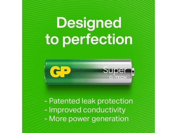 GP Super Alkaline 9V paristo 6LF22/9V 1-pack 1-pack