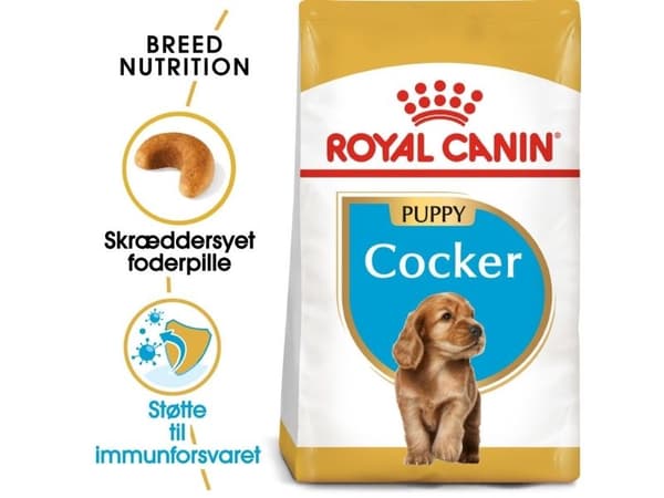 Royal Canin Cocker Puppy tørfoder til hvalp - 3 kg