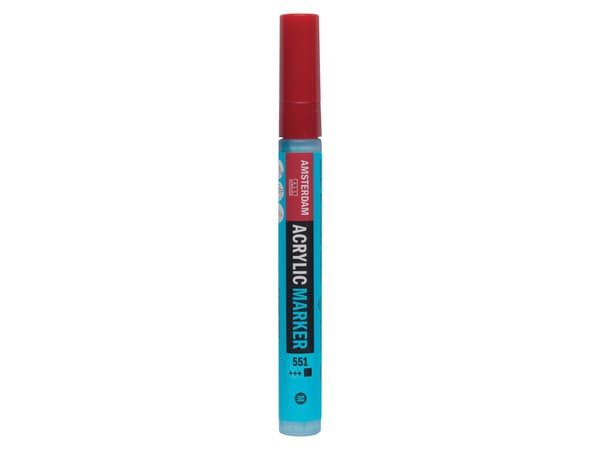 Amsterdam Acrylic Marker 4 mm Sky Blue Light 551