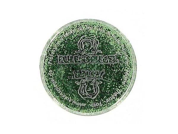 Pastellgrönt glitter 2 g