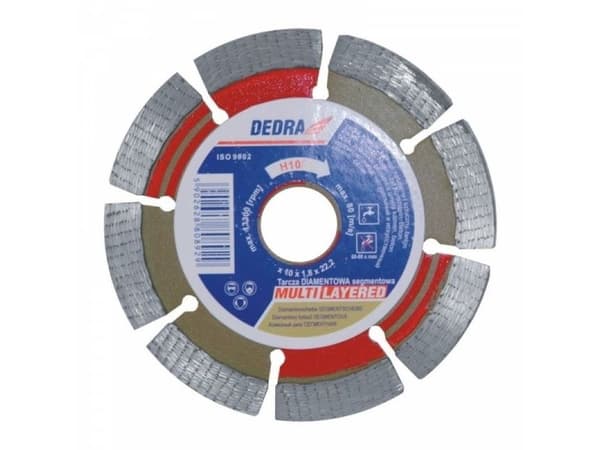 Dedra MULTI-LAYER segmentoitu levy 150mm H1094