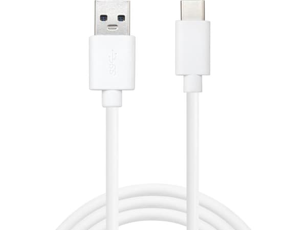Sandberg - USB-kabel - USB-C (hane) till USB typ A (hane) - USB 3.1 - 1 m