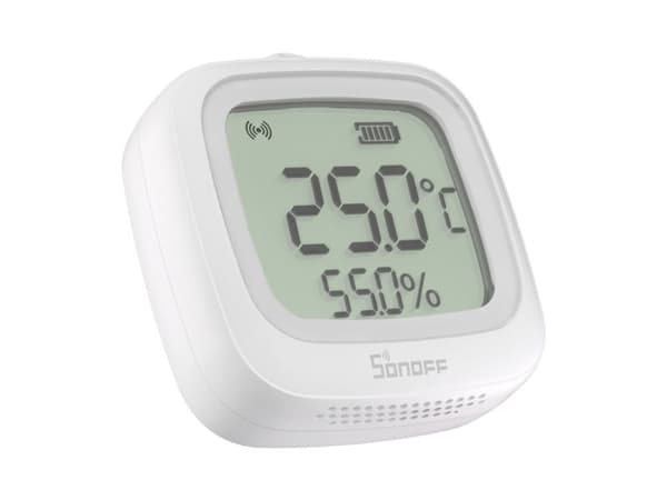 ZigBee LCD temperatur- og fuktighetssensor Sonoff SNZB-02WD