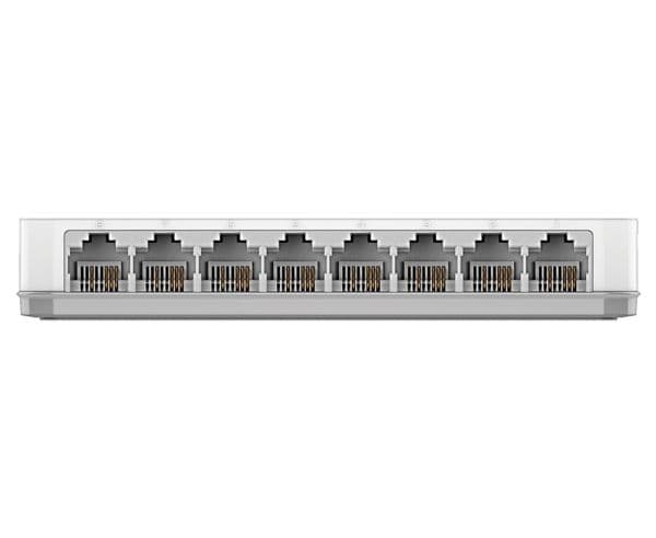 D-Link DES 1008C - Switch - ikke-styrt - 8 x 10/100