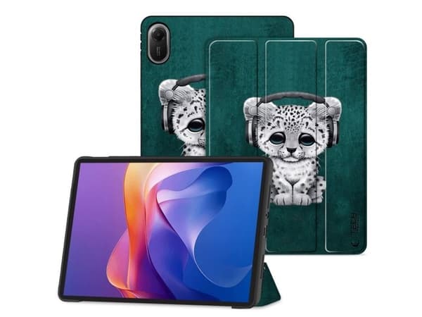 TECH-PROTECT SMARTCASE fodral till Xiaomi Redmi Pad 2 11.0 SAD CAT