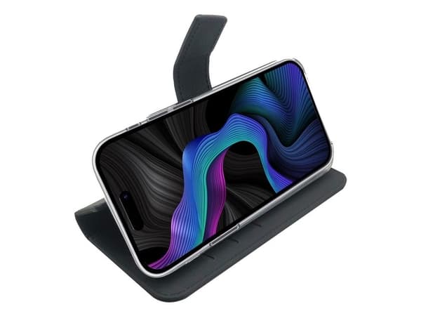 Wally Wallet Case Galaxy S23 FE Svart