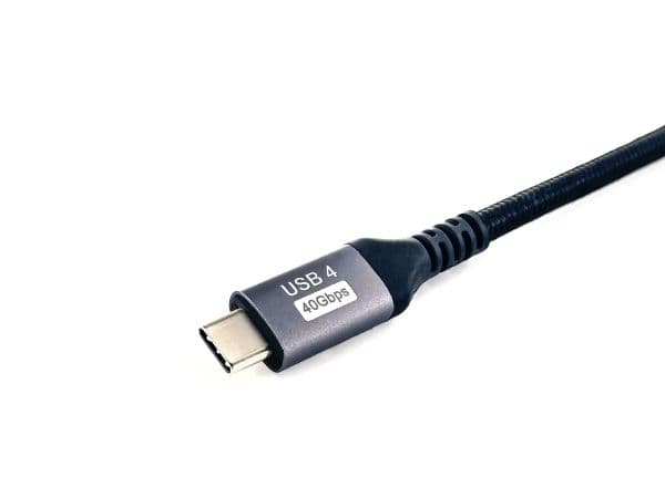 Equip 128381, 1,2 m, USB C, USB C, USB4 Gen 3x2, 40 Gbit/s, Sort
