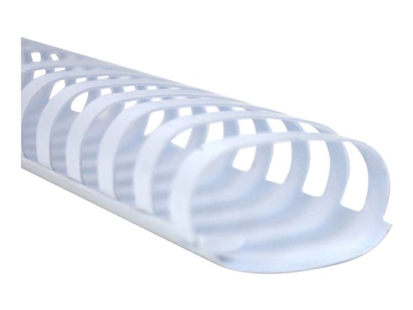 GBC CombBind™ bindrygg A4 32mm 21R, vit - (50 st./förpackning)