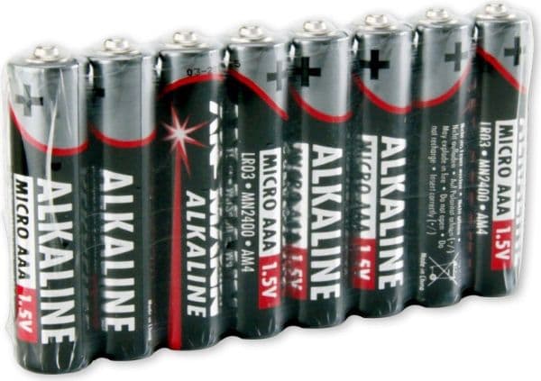 ANSMANN Micro - Batteri 8 x AAA - alkaliskt