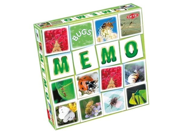 Tactic Memo Bugs board game