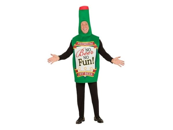 Ølflaske kostume