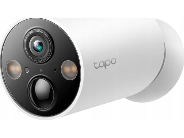 TP-Link Tapo C425, IP-säkerhetskamera, Utomhus, Trådlös, Innertak/vägg, Vit, Projektil (form)