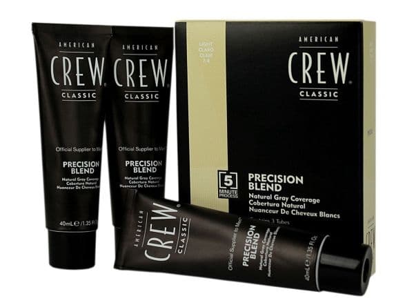 American Crew Precision Blend Natural Gray Coverage Light Blond 7-8 3 x 40 ml