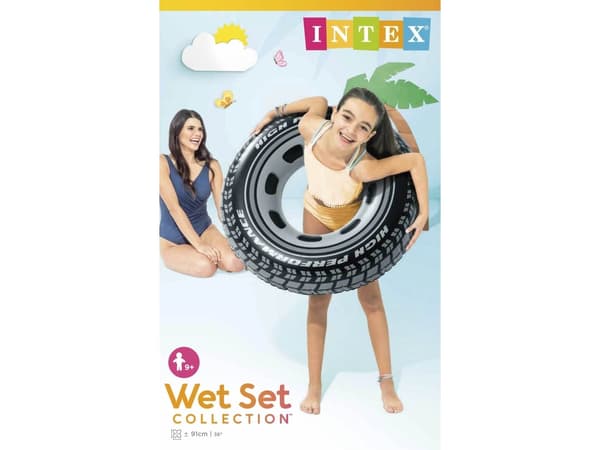 Intex Jumbo ring bildekk, ca. 91 cm #