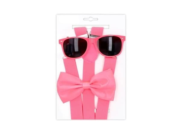 Neon pink udklædningssæt