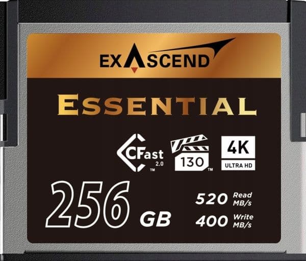 ExAscend minneskort Essential CFast 2.0 256 GB