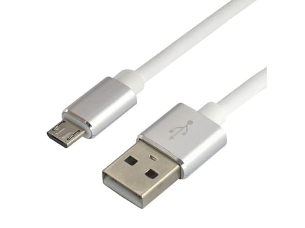 Everactive CBS-1MW, 1 m, USB A, Micro-USB A, 0,48 Gbit/s, Hvit