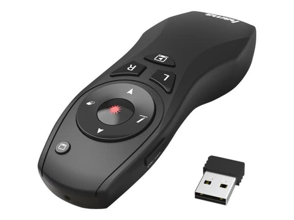 Hama "X-Pointer 6in1" Wireless Laser Presenter - Presentationsfjärrkontroll - RF