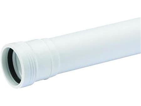 Wavin PP-rör med muff Ø 40-500 mm vit