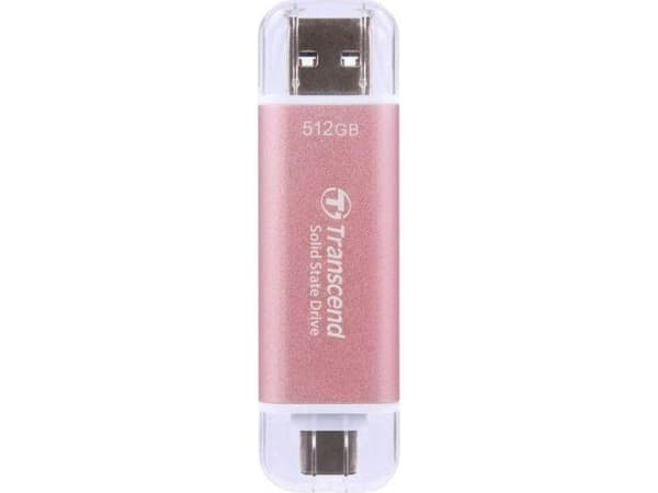 Transcend ESD310P - SSD - 512 GB (bärbar) (USB-C-kontakt)