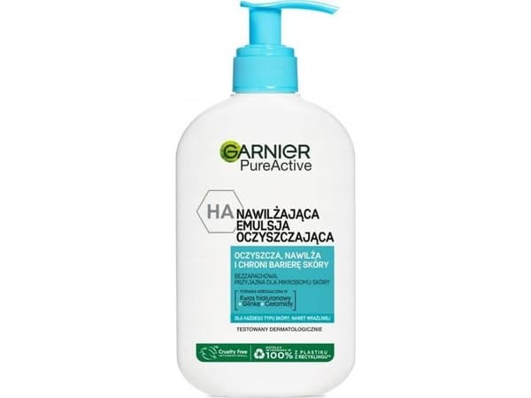 Garnier Pure Active Moisturizing Cleansing Emulsion For Face 250ml