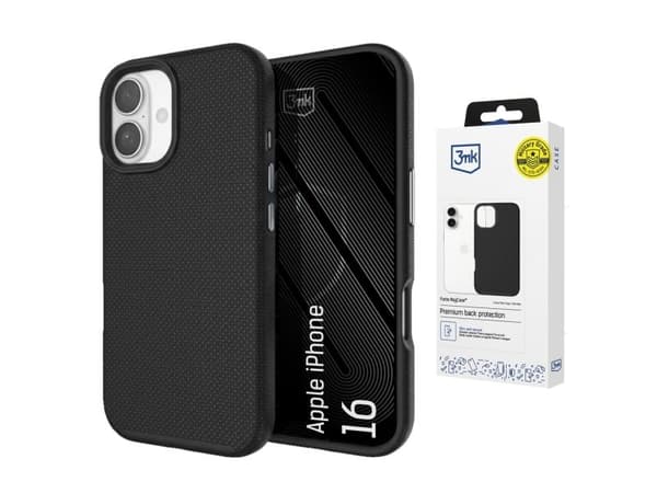 3mk Fortis MagCase for iPhone 16 - svart