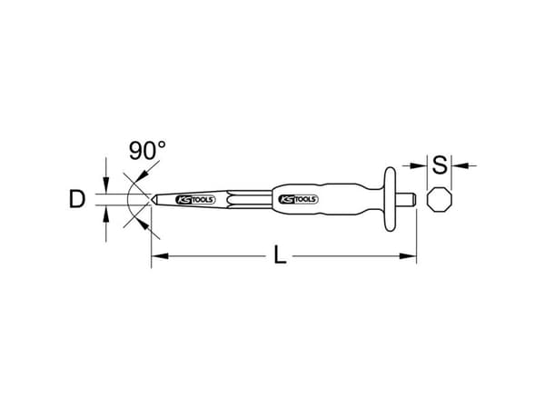 KS Tools 1560243 Körning, dorn