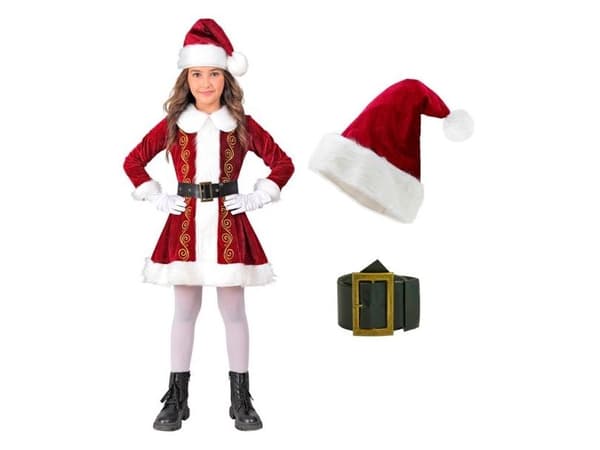 Dräkt för julflicka
