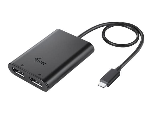 i-Tec - Dokkingstasjon - USB-C / USB4 / Thunderbolt 3 / Thunderbolt 4 - 2 x DP - Europa
