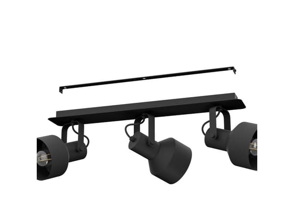 EGLO CASIBARE vegglampe 3xE27 sort