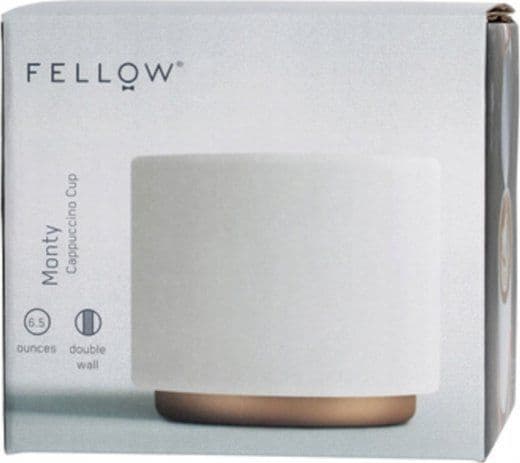 Fellow Monty cappuccino-kopp vit 190 ml