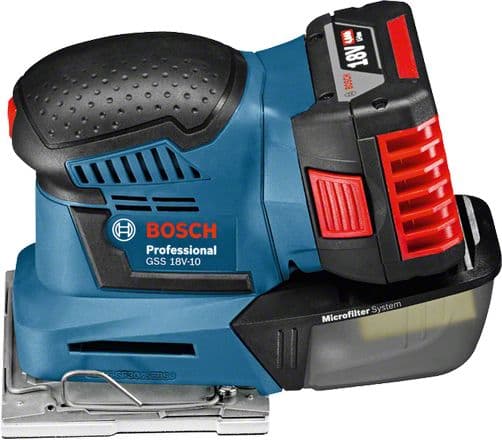 Bosch rystepudser GSS 18V-10, solo, L-Boxx - SOLO