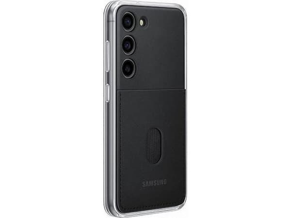 Samsung Kotelo EF-MS911CB S23 S911 musta/musta kehyssuojaus