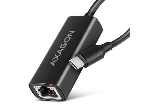 Axagon ADE-ARC-sovitin Gigabit Ethernet -sovitin, USB-C 3.2 Gen 1, automaattinen asennus