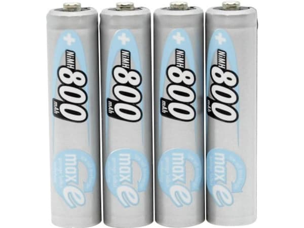 ANSMANN maxE - Batteri 4 x AAA - NiMH - (oppladbart) - 800 mAh