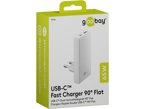 Goobay 75724, inomhus, AC, Vit