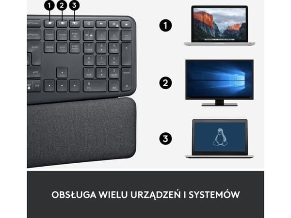 Logitech Lift-mus för Mac (910-006477) + Ergo K860 (920-010108)