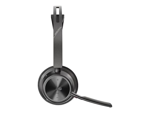 HP Poly Voyager Focus 2 UC headset Bluetooth med ANC, laddstation & Teams-certifiering