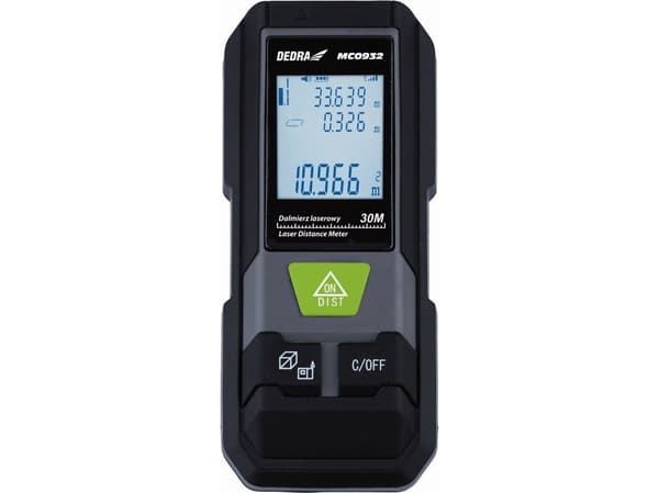 Dedra Laseretäisyysmittari 30m, mini