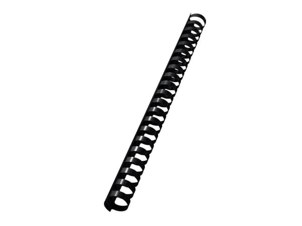 Leitz - 21 ringer - A4 (210 x 297 mm) - 180 ark - svart - plastbindekam - for Leitz comBIND 300, comBIND 500, comBIND 500e