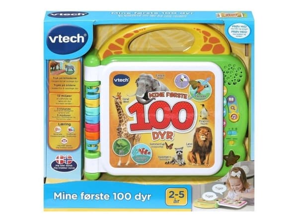 Vtech My First 100 Animals DK/NO