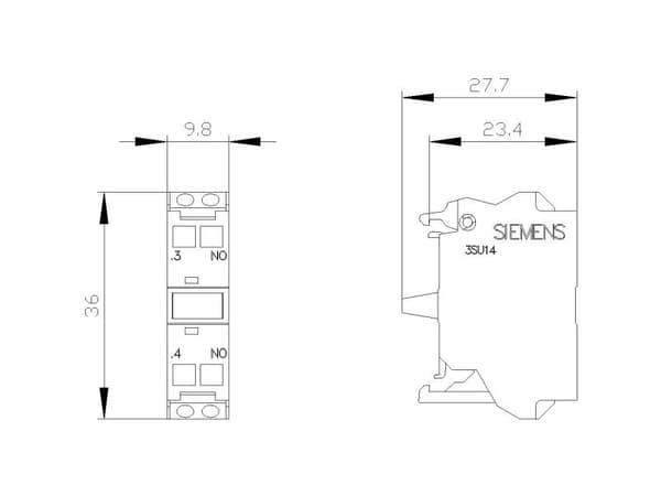 Siemens 3SU1400-1AA10-3BA0