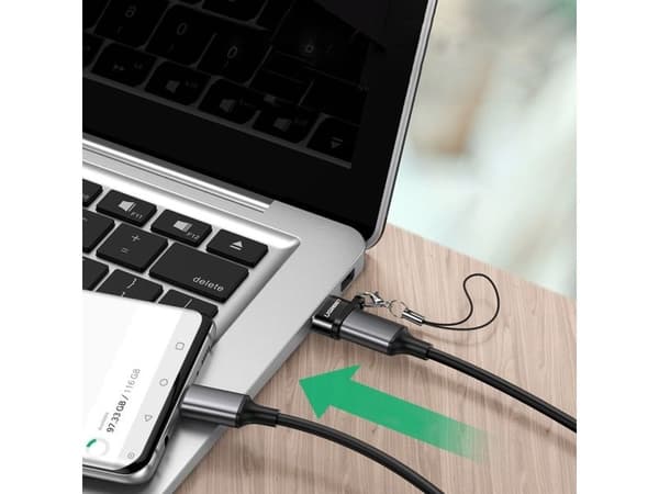 USB-adapter Ugreen US280 USB-A till USB-C, svart (50568)